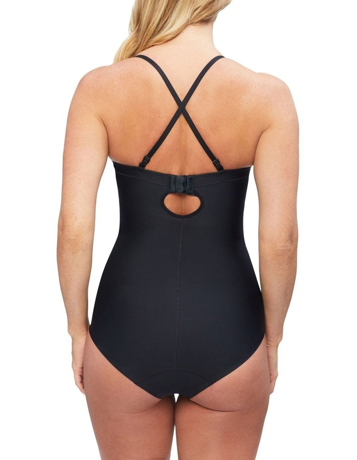 Body Define Strapless Bodysuit in Black