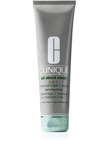 All About Clean 2-in-1 Charcoal 100ml Mask + Scrub