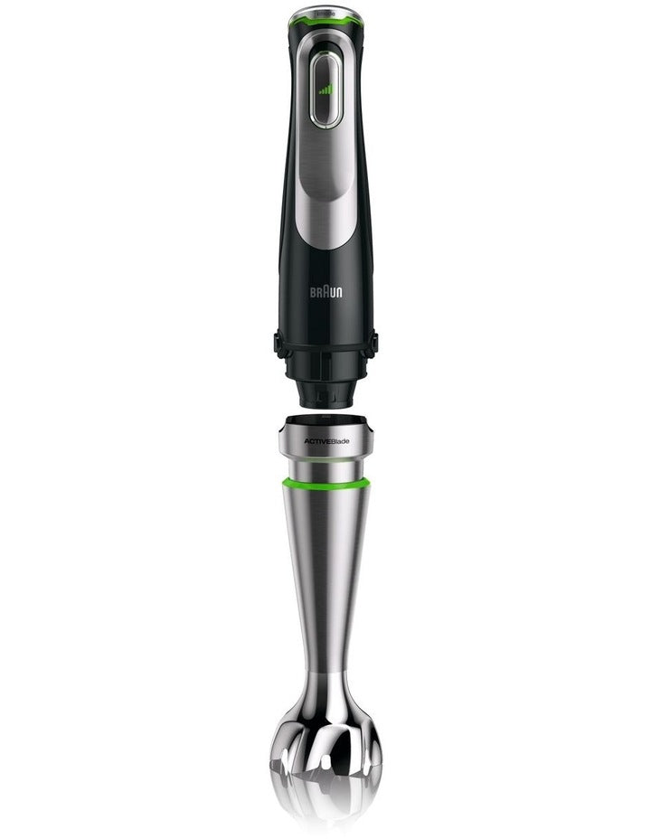 MultiQuick 9 Hand Blender in Black/Green MQ9187XLI