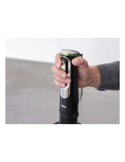 MultiQuick 9 Hand Blender in Black/Green MQ9187XLI