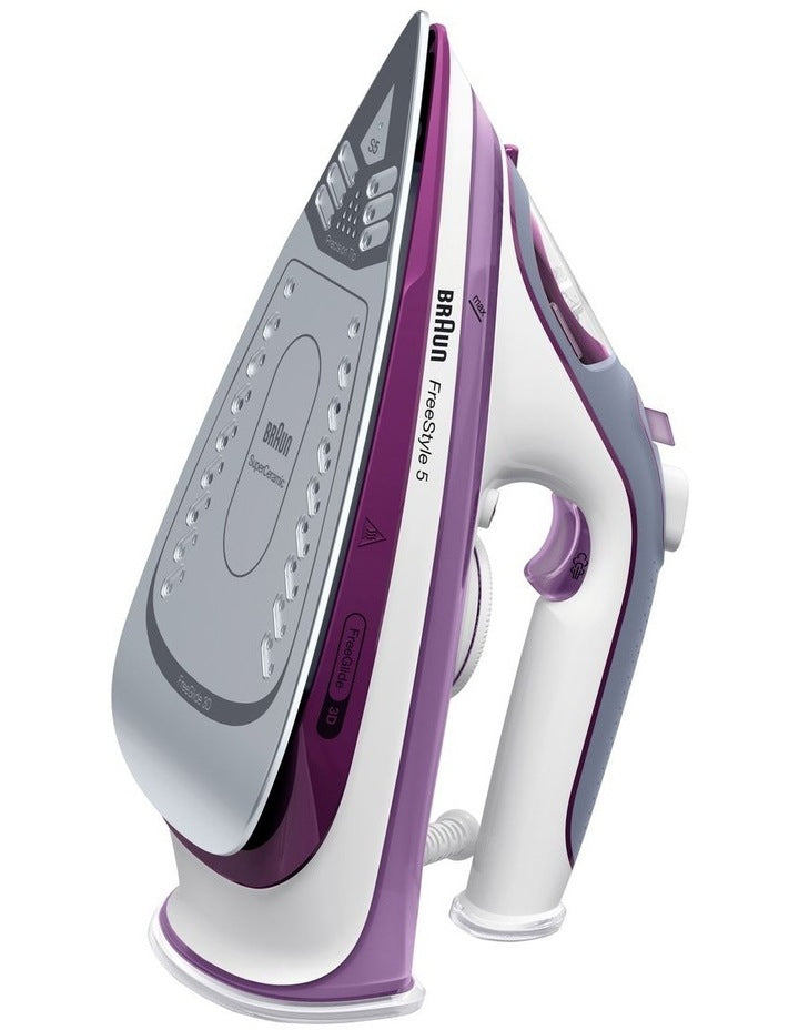 FreeStyle 5 Steam Iron in White/Violet SI5034VI