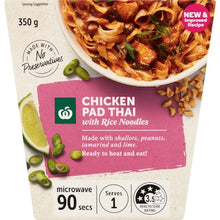 Woolworths Chicken Pad Thai With Rice Noodles 350g