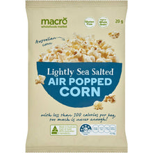 Macro Popcorn Air Popped Light 20g