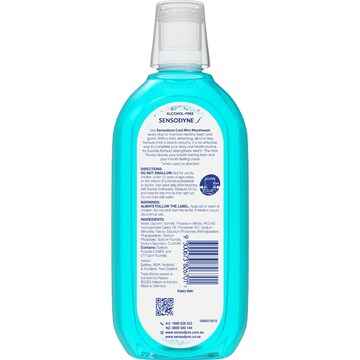 Sensodyne Cool Mint Gentle Mouthwash for Sensitive Mouths 500ml