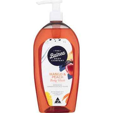 The Balnea Body Company Body Wash Mango & Peach 1L