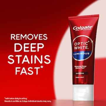 Colgate Teeth Whitening Toothpaste Optic White Luminous Express 125g