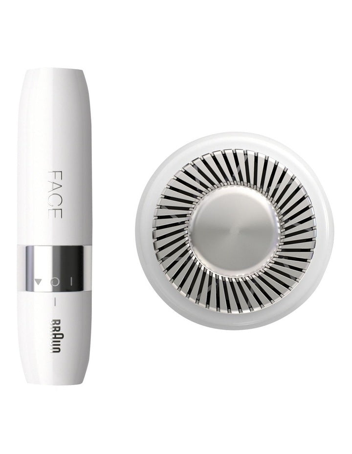 Mini Electric Facial Hair Remover in White FS1000