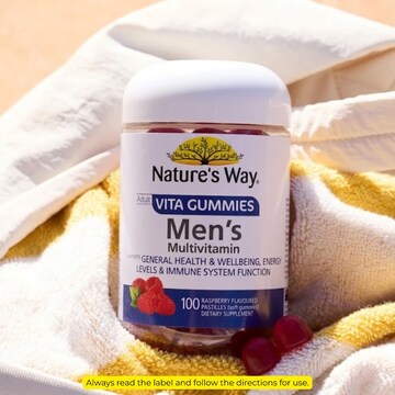 Nature's Way Vitagummies Mens Multivitamin 100 pack