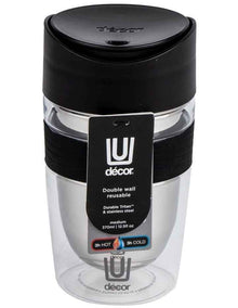 Double Wall Travel Cup 370ml in Tritan/Stainless Steel