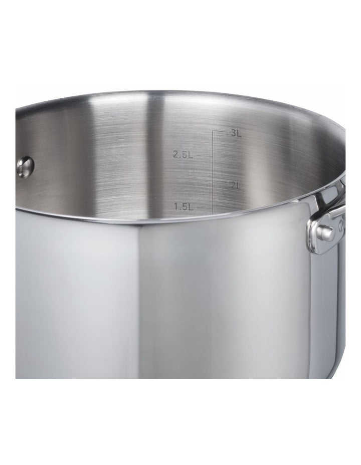 Cookware Set of 4 Piece in Stainless Steel
