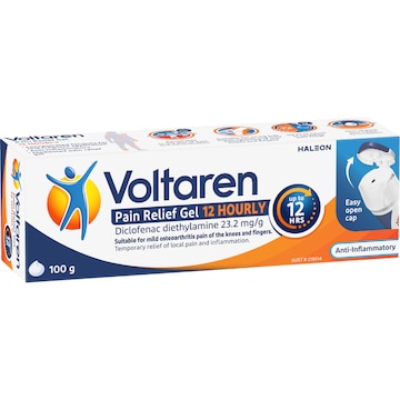 Voltaren Pain Relief Gel 12 Hourly 100g