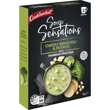 Continental Soup Sensations Cheesy Broccoli & Potato Serves 2 56g