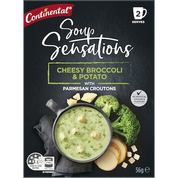 Continental Soup Sensations Cheesy Broccoli & Potato Serves 2 56g
