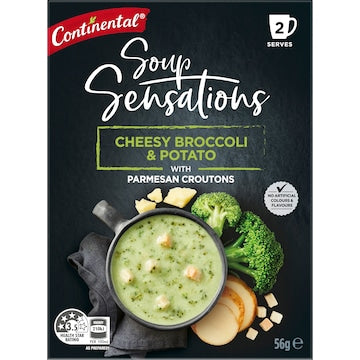 Continental Soup Sensations Cheesy Broccoli & Potato Serves 2 56g