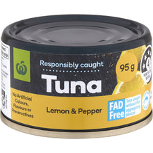 Woolworths Lemon And Pepper Tuna 95g