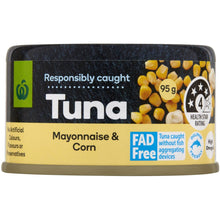 Woolworths Tuna Mayonnaise & Corn 95g