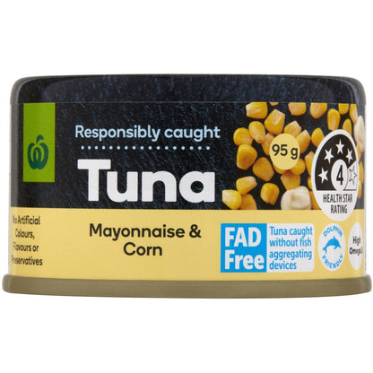 Woolworths Tuna Mayonnaise & Corn 95g