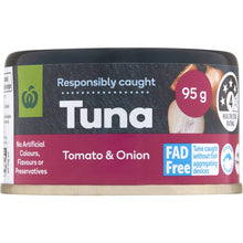 Woolworths Tuna Tomato And Onion 95g