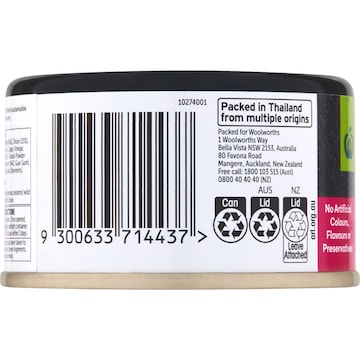 Woolworths Tuna Tomato & Onion 95g
