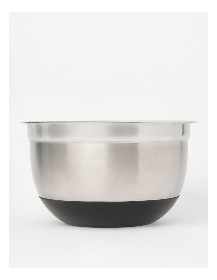 Non Slip Steel Mixing Bowl 26 cm in Silver