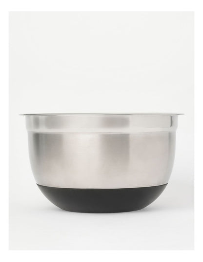 Non Slip Steel Mixing Bowl 26 cm in Silver