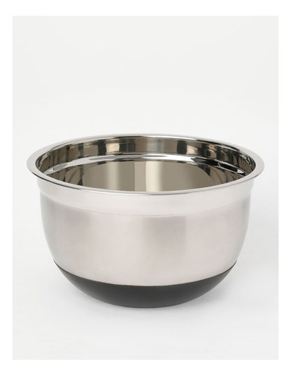 Non Slip Steel Mixing Bowl 26 cm in Silver