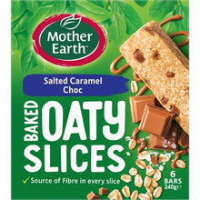 Mother Earth Oaty Slice Salted Caramel 240g