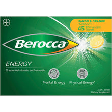 Berocca Vitamin b & c Mango & Orange Flavour Energy 45 Pack