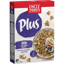 Uncle Tobys Cereal Plus Iron 410g