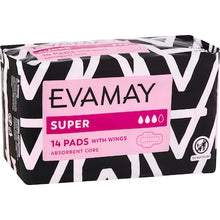 Evamay Pads With Wings Super 14 pack