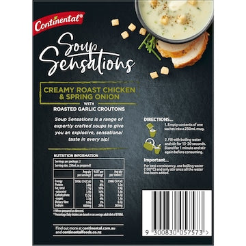 Continental Soup Sensations Creamy Roast Chicken & Spring Onion 61g