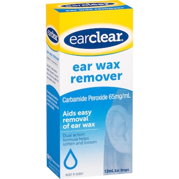 Earclear Ear Wax Removal Drops 12mL