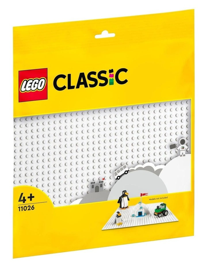 Classic White Baseplate 11026