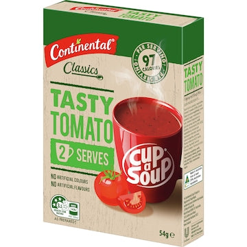Continental Cup A Soup Tasty Tomato 2 Pack 54g