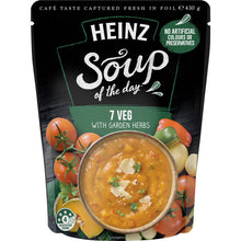 Heinz Soup Of The Day 7 Veg With Garden Herbs Soup Pouch 430g
