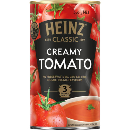 Heinz Classic Creamy Tomato Soup Canned Vegetable Soup 535g