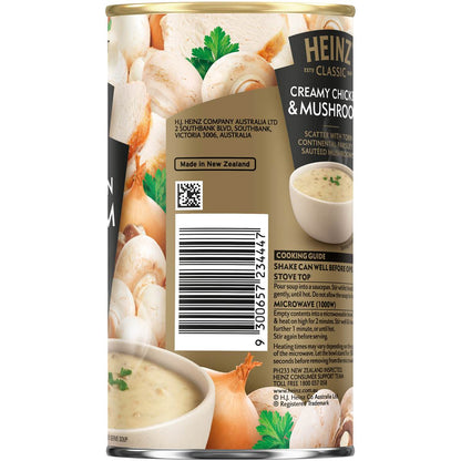 Heinz Classic Creamy Chicken & Mushroom Soup Ready Meals 520g