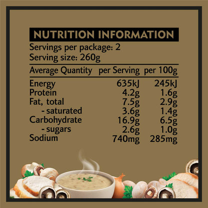 Heinz Classic Creamy Chicken & Mushroom Soup Ready Meals 520g