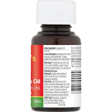 Bosisto's Eucalyptus Oil 50mL