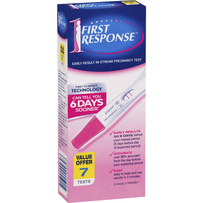 First Response Pregnancy Test Instream 7 Pack