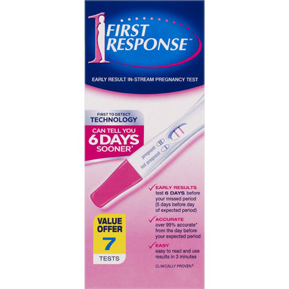 First Response Pregnancy Test Instream 7 Pack