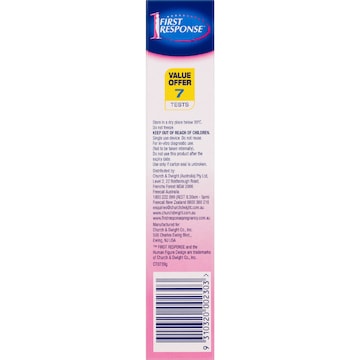 First Response Pregnancy Test Instream 7 pack