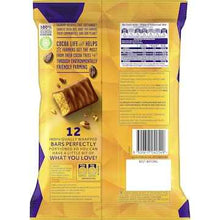 Cadbury Crunchie Milk Chocolate Mini Bars 12 pack