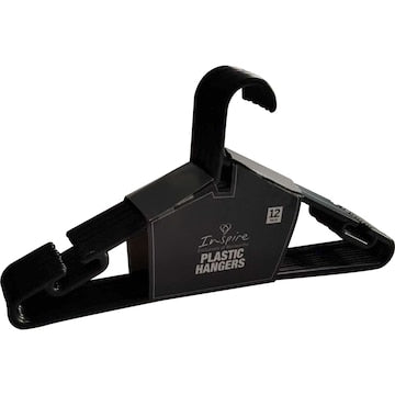 Inspire Plastic Hanger 12 pack