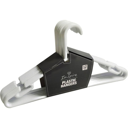 Inspire Plastic Hanger 12 pack