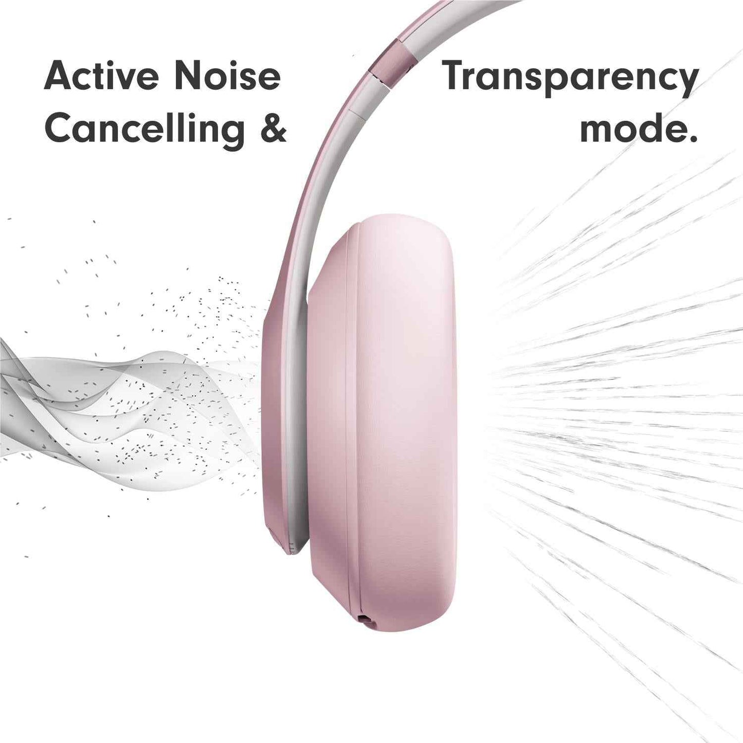 Beats Studio Pro ANC Over-Ear Wireless Headphones (Soft Pink)