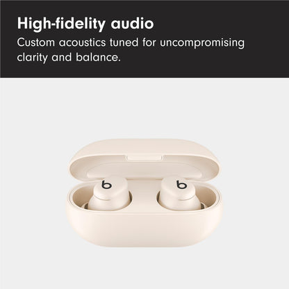 Beats Solo Buds True Wireless Earbuds (Matte Ivory)