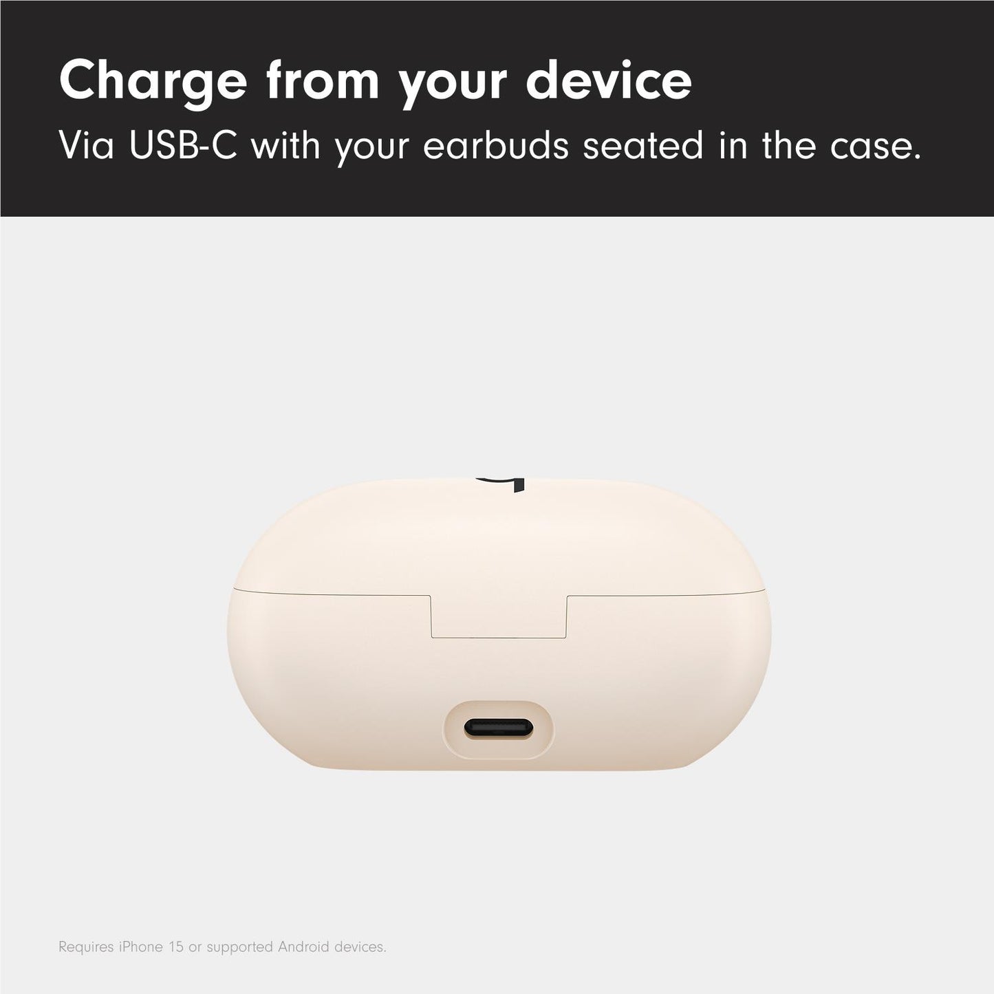 Beats Solo Buds True Wireless Earbuds (Matte Ivory)