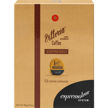 Vittoria Espressotoria Espresso Coffee Capsules 12 Pack