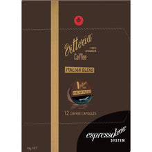 Vittoria Espressotoria Italian Coffee Capsules 12 Pack